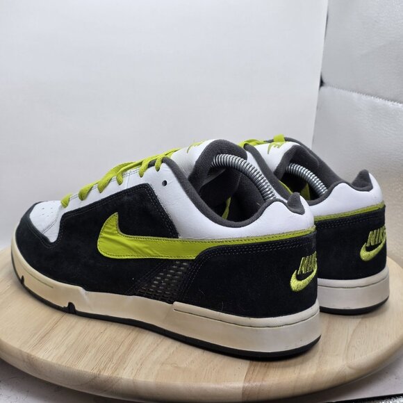 Nike Air Mogan 6.0 Puffy Tongue Skate Shoes Sneakers Yellow Black mens 11 - Picture 7 of 9